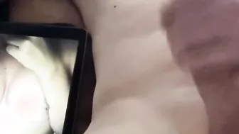 Amature Huge-Dick Jerks Off & Shoots Massive Load - Kittys 1st Video