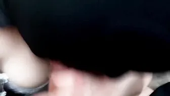 Cum inside mouth two