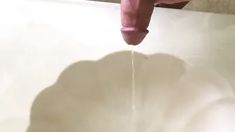 Huge Cock Takes Long Piss