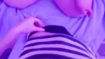 Gigantic ass Bbw lady boy bimbos pounded point of view into purple mood lighting