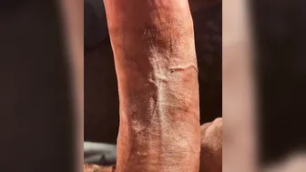 Big Monster Pulsating Penis with Cum Filled Nuts - excited before my maid shows up