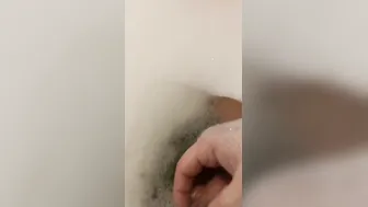 My cock is so rough into bath-tub