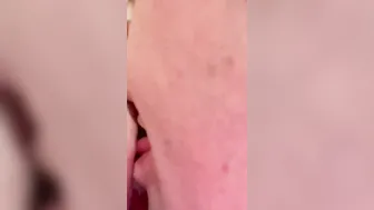 Making her cum on my face