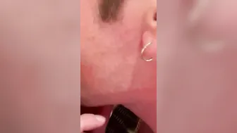 Making her cum on my face