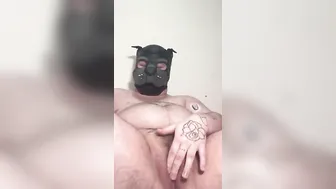 FtM Pup Edges and Almost Ruins His Orgasm