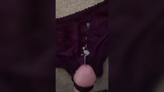 Cum on my Step Moms Lingerie