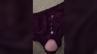 Cum on my Step Moms Lingerie