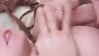 Short Haired Blonde Missy Blowing Geek Penis Enjoyment