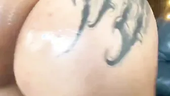 sexy hispanic dildoing her booty two 