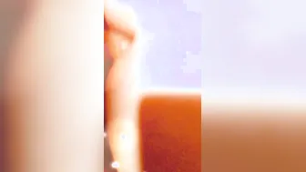 Making my slave take my penis again until he ejaculates twice 