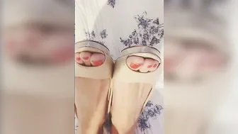 Just toes and high heels