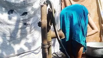 Village Married Ex-Wife Sex Into Hot Tub With Saree into Public (Official tape By Localsex31)