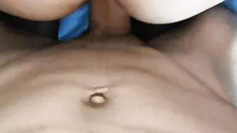 Amateur point of view Gigantic Booty Doggy Style JIZZED with Noisy Moans