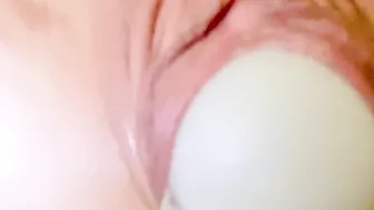 What’s cumming out of her cunt