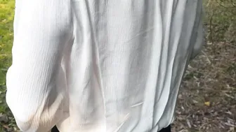 Beauty fiance getting caught by friends while flashing  full naked on my page