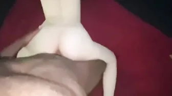 Slimthick Snowbunny Ravished By Aggressive big black dick Backshots