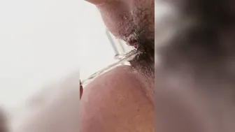 Pee Girlfreinds Vagina wants my Pissing Penis on her Dripping bitchy unshaved Twat