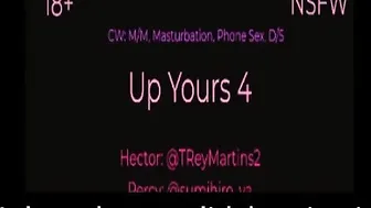 Phone Sex between his bully [Captioned]