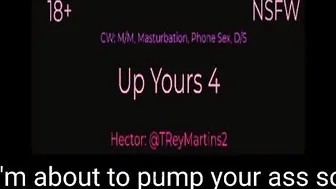 Phone Sex between his bully [Captioned]