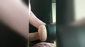 21 Year Mature Male Fucks Pocket Snatch