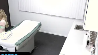 Perv Doctor - Cutie Blonde Step Cougar And Step Daughter