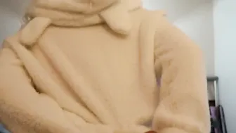 Fuzzy Sweater Hand Job