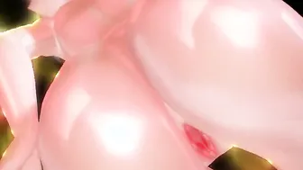 【MMD】Kashima naked (Oil)【R-18】