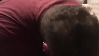 G4P Third Time Heterosexual Guy let Inked Bear Suck Him Off FULL
