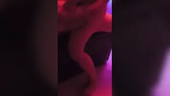 hubbys birthday and who getting gifts is the woman  a dick of 23 cm from friend