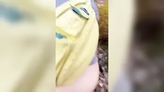 Head and Banged Outdoor at Stream