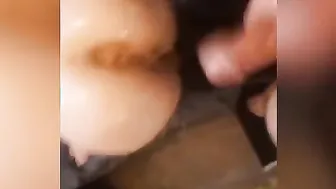 HOTT milf BIMBO FIANCE SNATCH PLAY AN TIGHT BOOTY ANAL WITH CUMM SHOT