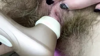 adorable teen year older women with her toy