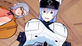 Futa Esdeath  futa Meiko Taker pov