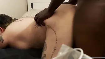 bbcs into a PAWG doggy blow job and riding short vs