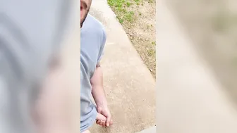 Outside naked