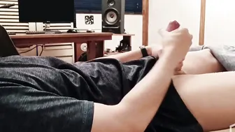 Under my Cock Tip for a Irresistible Cumdrip