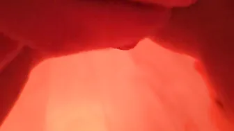 Close up gigantic erect clitoris masturbation ftm