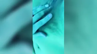 Vanilla play into the stand up tanning bed