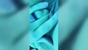 Vanilla play into the stand up tanning bed