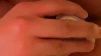 Boned my butt with the end of a razor