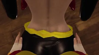 Supergirl  Wonder Woman (futa japanese) X Helen Parr (Incredibles Elastigirl) Theesome