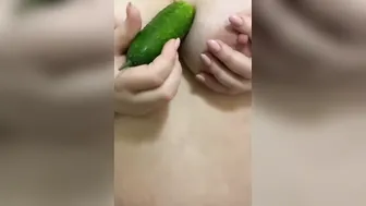 My huge boobies play with...