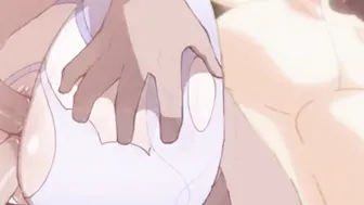 double penetration anime