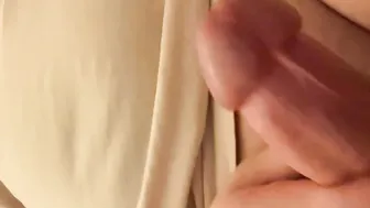 Slapping my cock around dreaming of a porn camgirl