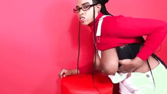 African Erotica Gigantic Boobies Nipples  Areolas on Sheisnovember During Photography Shoot by Msnovember