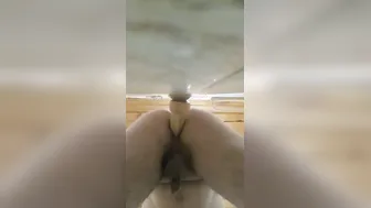 I penetrate my anus with my vibrator and I cum 4 times inside a row anal orgasm