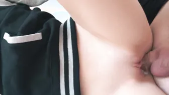 From Babysitting To Jizzed - Close Up Snatch Side Pounded