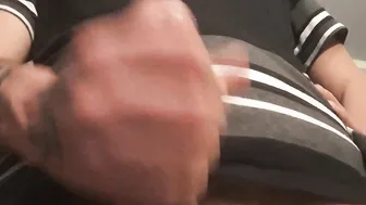 Close up of my huge cumming cock - Cummdrumm