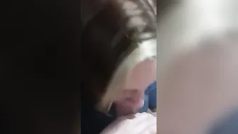 Amateur blow job