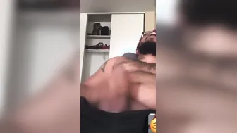 Playin with boobies into outdoors parking lot for Daddy